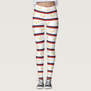 Drapeau de la Nouvelle-Orléans, Leggings de Louisi