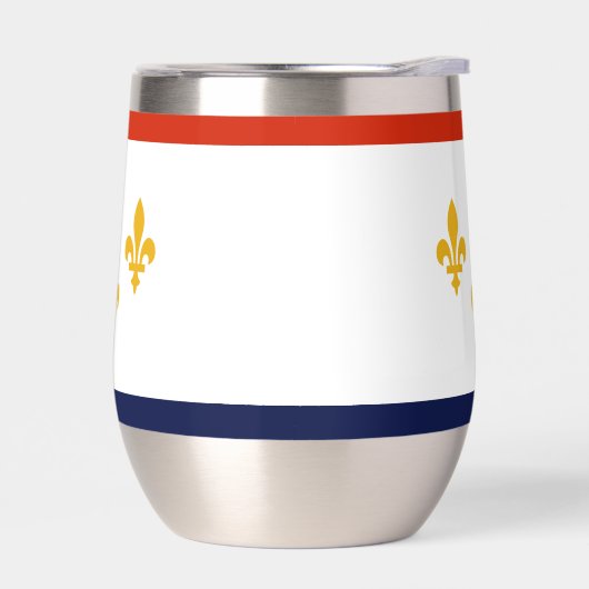 Drapeau de la Nouvelle-Orléans, Louisiane Wham-O F (Gauche)