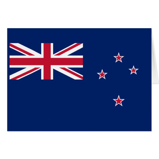 Drapeau de la Nouvelle-Zélande (Devant horizontal)