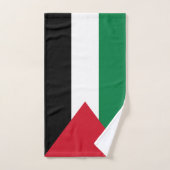 Drapeau de la Palestine (Serviette à main)