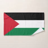 Drapeau de la Palestine (Serviette à main)
