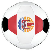 Drapeau de la Polynésie française (Tourné)