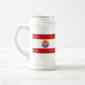 Drapeau de la Polynésie française ~ Plan Mug (Gauche)
