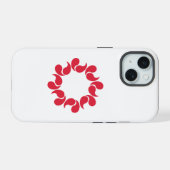 Drapeau de la préfecture de Saitama, Japon (Verso Horizontal)