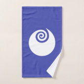 Drapeau de la préfecture d'Ibaraki, Japon (Serviette à main)