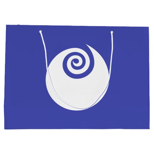 Drapeau de la préfecture d'Ibaraki, sac cadeau Jap (Dos)