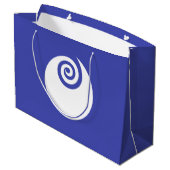 Drapeau de la préfecture d'Ibaraki, sac cadeau Jap (Dos Angle)