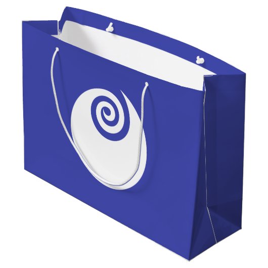 Drapeau de la préfecture d'Ibaraki, sac cadeau Jap (Dos Angle)