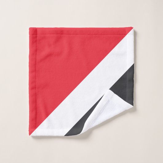 Drapeau de la Principauté de Sealand (Gant de toilette)
