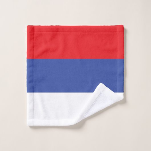 Drapeau de la Republika Srpska (Gant de toilette)