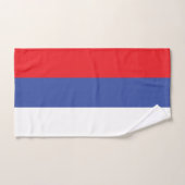 Drapeau de la Republika Srpska (Serviette à main)