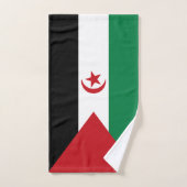 Drapeau de la République arabe sahraouie démocrati (Serviette à main)