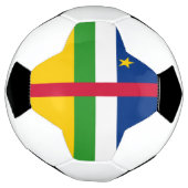 Drapeau de la République centrafricaine (Tourné)