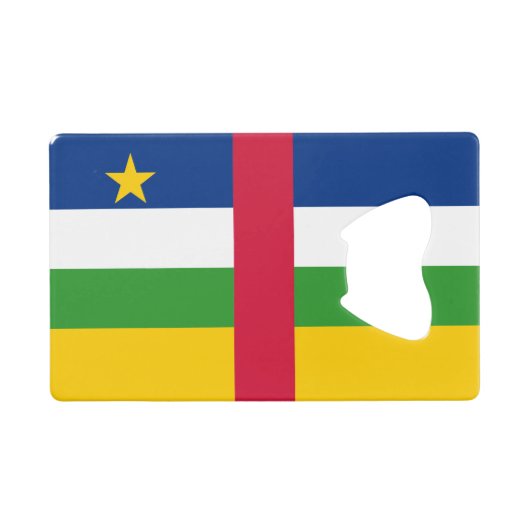 Drapeau de la République centrafricaine (Devant (Horizontal))