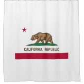 Drapeau de la République de Californie rideau de d (Devant)