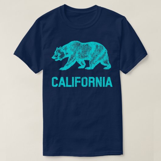 Drapeau de la République de Californie T-shirt our (Design devant)