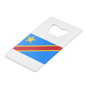 Drapeau De La République Démocratique Du Congo (Dos Angle)