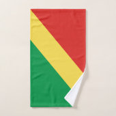 Drapeau de la République du Congo (Serviette à main)