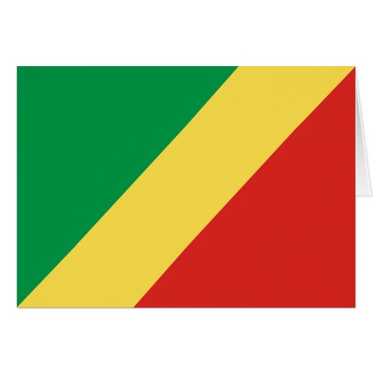 Drapeau de la République du Congo (Devant horizontal)