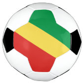 Drapeau de la République du Congo (Tourné)