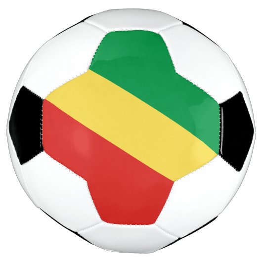 Drapeau de la République du Congo (Tourné)