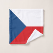 Drapeau de la République tchèque (Gant de toilette)