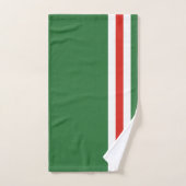 Drapeau de la République tchétchène d'Ichkérie (Serviette à main)