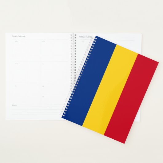 Drapeau de la Roumanie (Devant avec enveloppe)