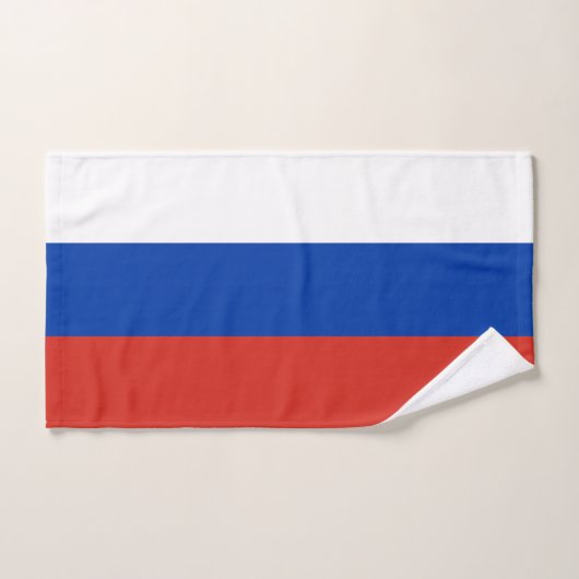 Drapeau de la Russie (Serviette à main)