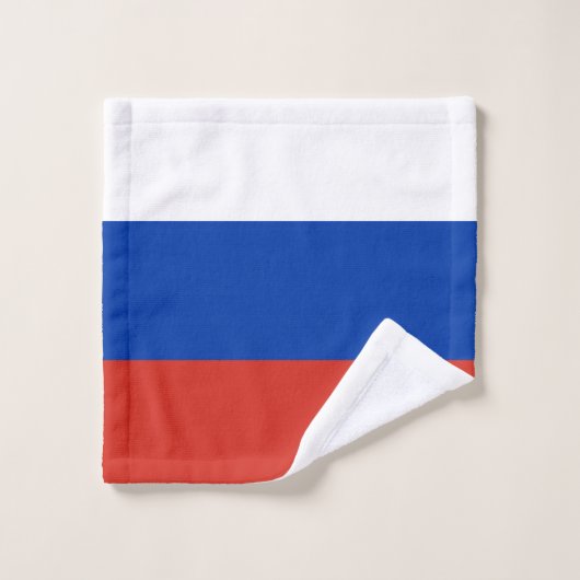 Drapeau de la Russie (Gant de toilette)