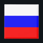 Drapeau de la Russie Magnet<br><div class="desc">Drapeau de la Russie Magnet</div>