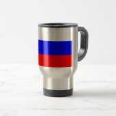 Drapeau de la Russie Voyage / Mug Commuter (Devant droit)