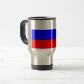 Drapeau de la Russie Voyage / Mug Commuter (Devant gauche)