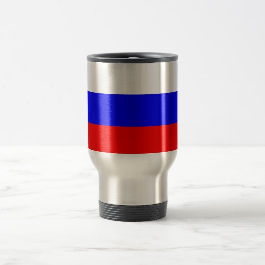 Drapeau de la Russie Voyage / Mug Commuter (Centre)