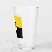Drapeau de la Saxe-Anhalt en verre (Gauche)