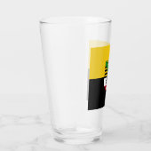 Drapeau de la Saxe-Anhalt en verre (Droite)