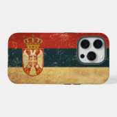 Drapeau de la Serbie (Verso Horizontal)