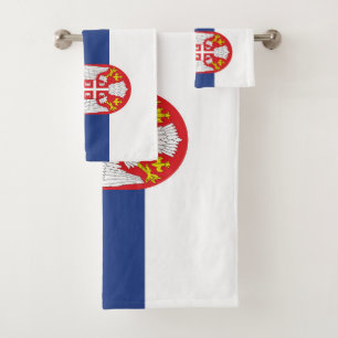 drapeau de la Serbie