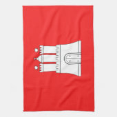 Drapeau de la serviette de cuisine de Hambourg (Vertical)