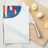 Drapeau de la Serviette Hesse (Quart Plié)