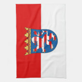 Drapeau de la Serviette Hesse (Vertical)