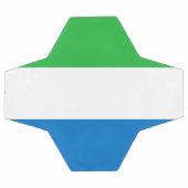 Drapeau de la Sierra Leone (Plat)