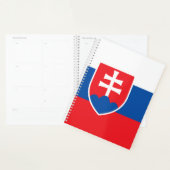 Drapeau de la Slovaquie (Devant avec enveloppe)