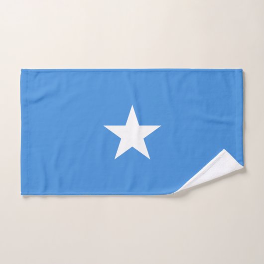 Drapeau de la Somalie (Serviette à main)