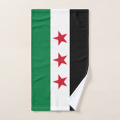 Drapeau de la Syrie (Serviette à main)