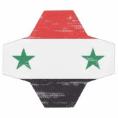 Drapeau de la Syrie. (Plat)