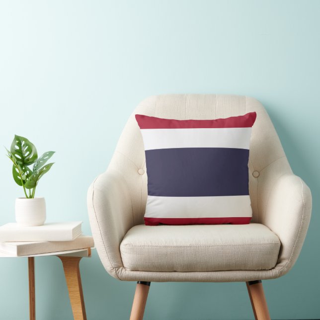 Drapeau de la Thaïlande sur Coussin MoJo (Chaise)