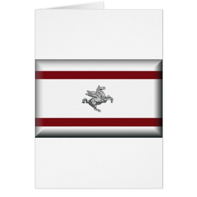 Drapeau de la Toscane (Italie) (Devant)