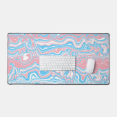 Drapeau de la Trans Pride Trippy Boho Super Wavy (Clavier et souris)