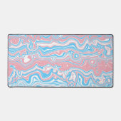 Drapeau de la Trans Pride Trippy Boho Super Wavy (Recto)